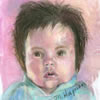 Baby Portrait by Mary Hayman