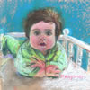 Baby in Crib by Mary Hayman